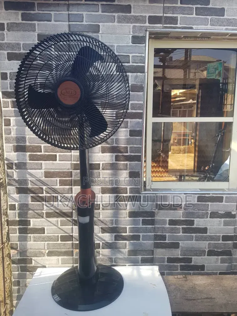 18" Lithium Rechargeable Ox Fan at Full Charge Can Last for 2 Nights