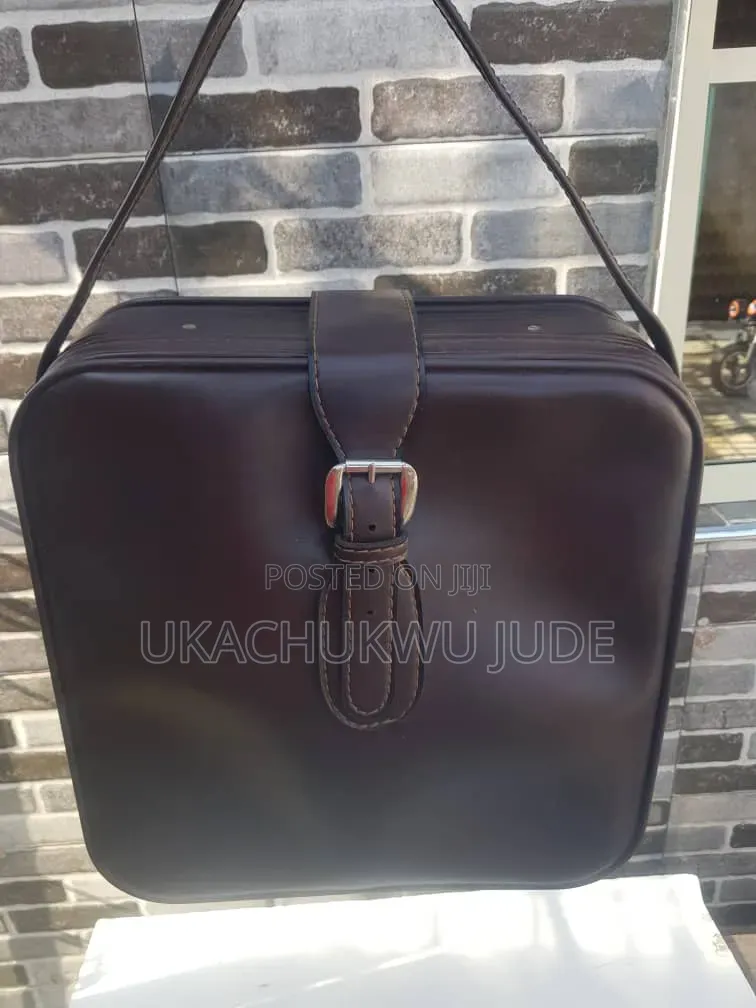 Vintage Taurus Leather Briefcase.