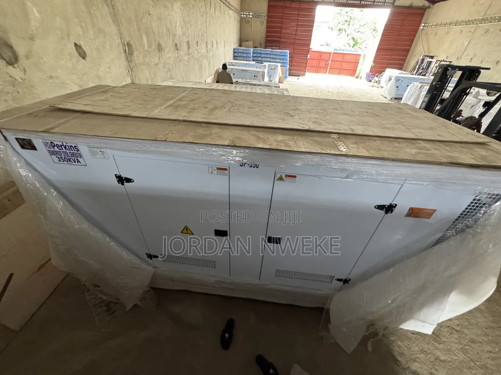 Stamford Alternator 350kva Perkins Diesel Soundproof Generator Uk