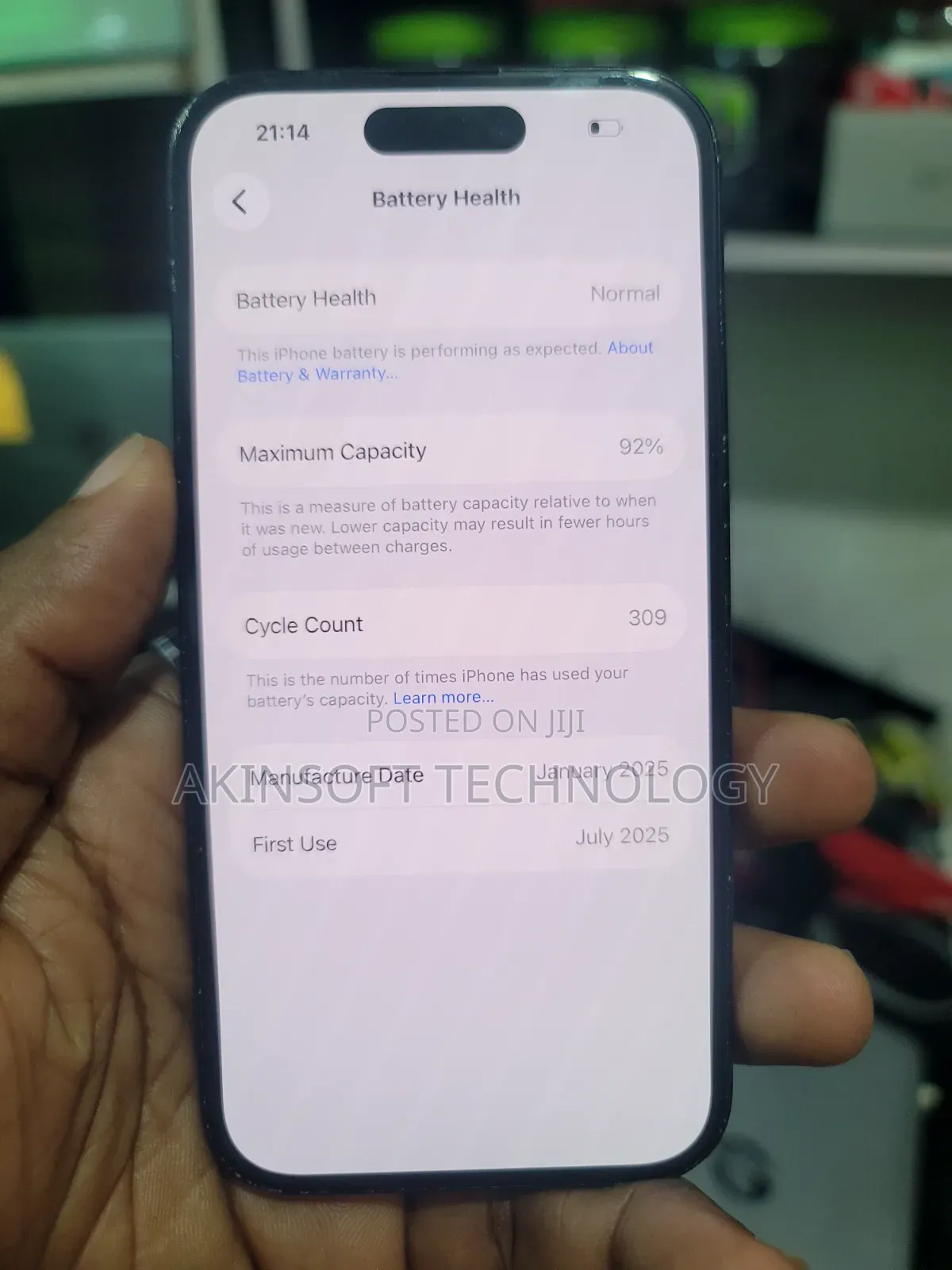 Apple iPhone 15 128 GB Black