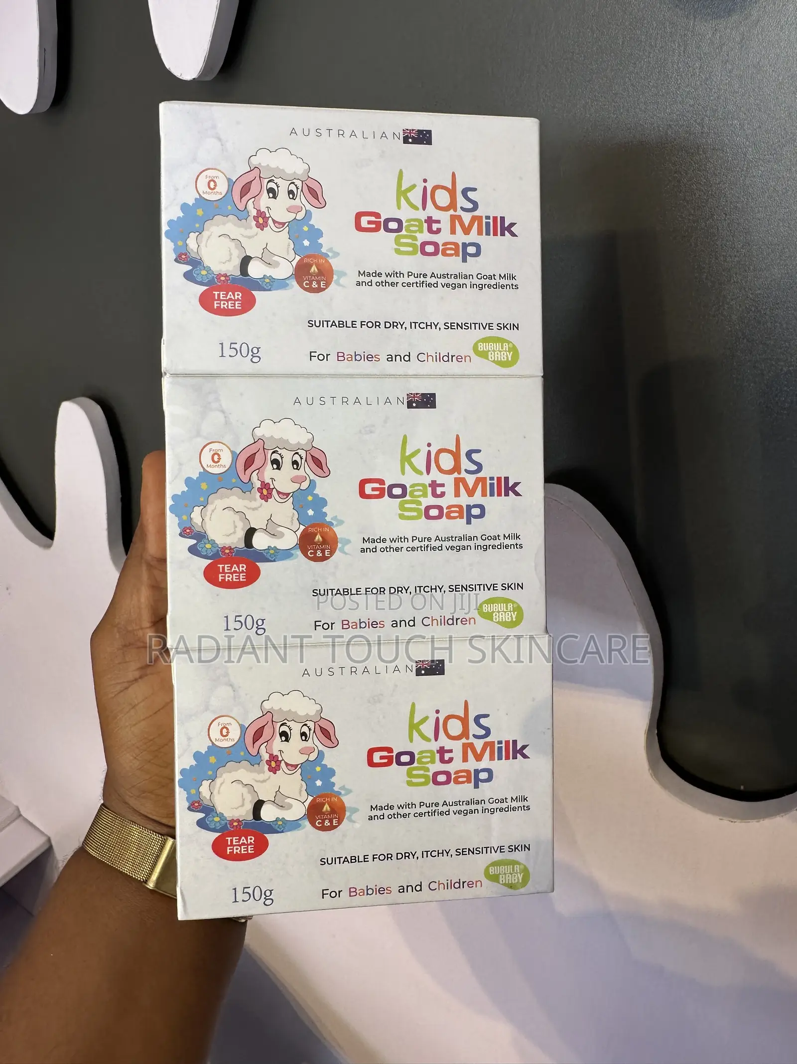 Kids Goat Milk Bar Soap (Bubula Baby)