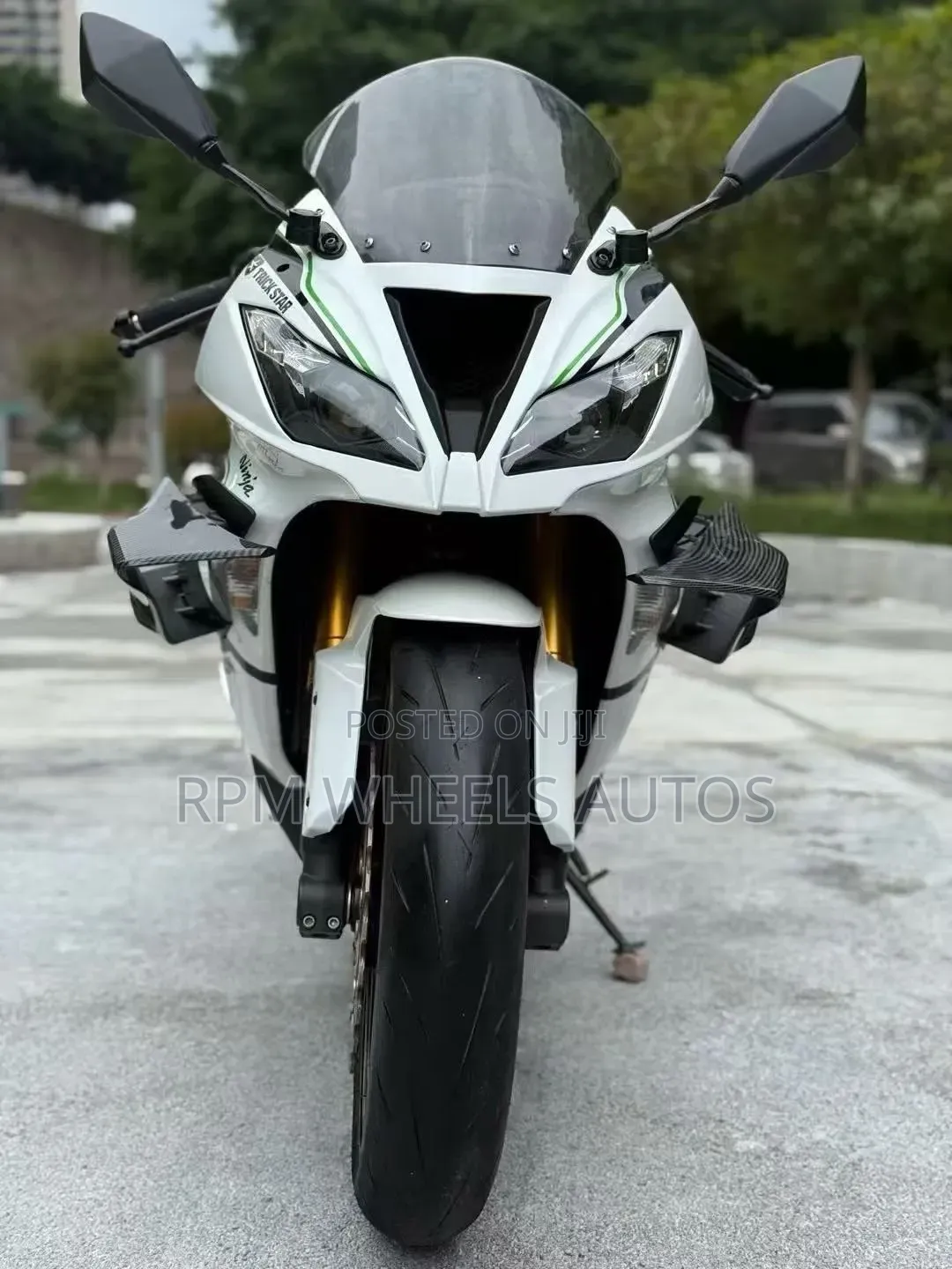 Kawasaki Ninja ZX6R 2015 White