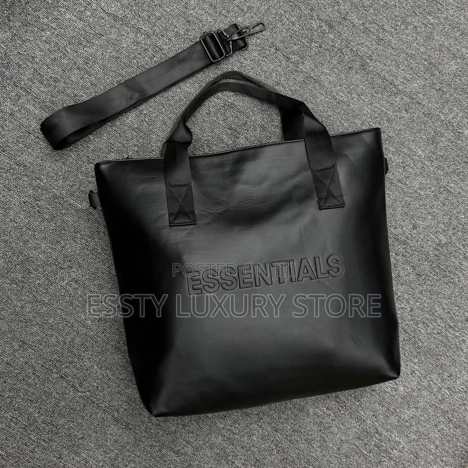 HIGH Quality ESSENTIALS Textured WaterProof  TOTE BAG.