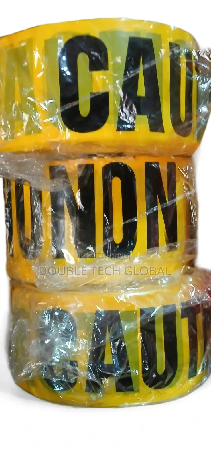 Caution Tape 3" X 1000ft - Safety Barricade - Heavy Duty