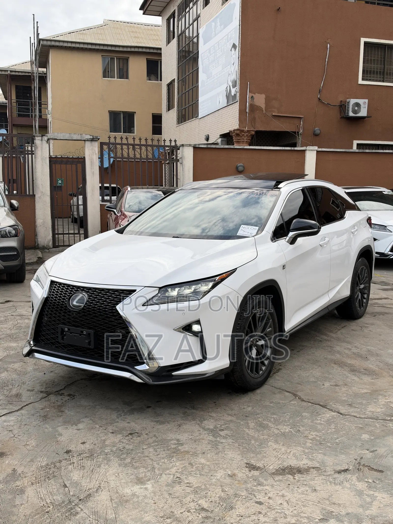 Lexus RX 350 F Sport AWD 2018 White
