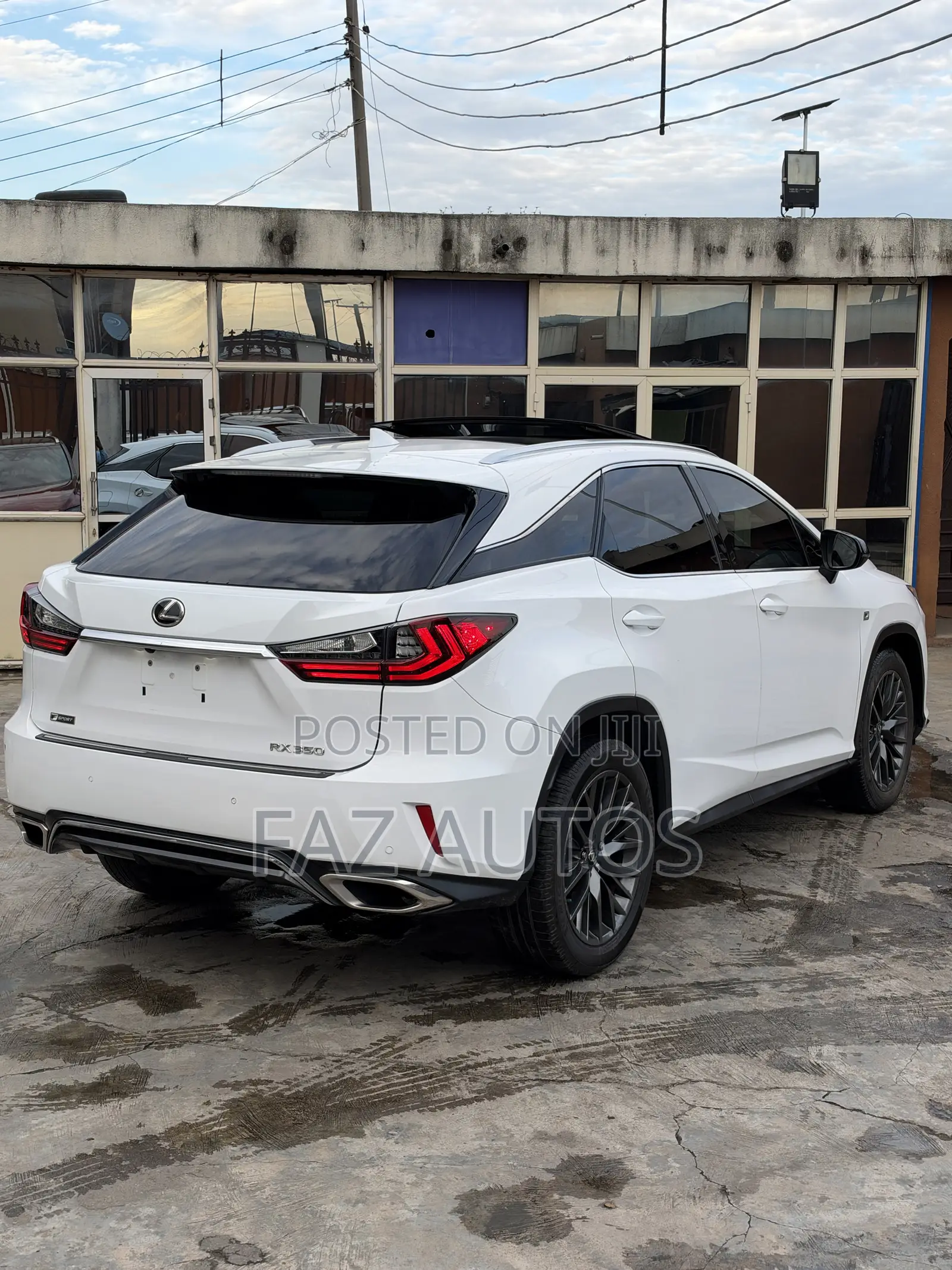 Lexus RX 350 F Sport AWD 2018 White