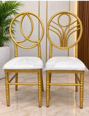 Your Quality Flowers Golden Event Chairs