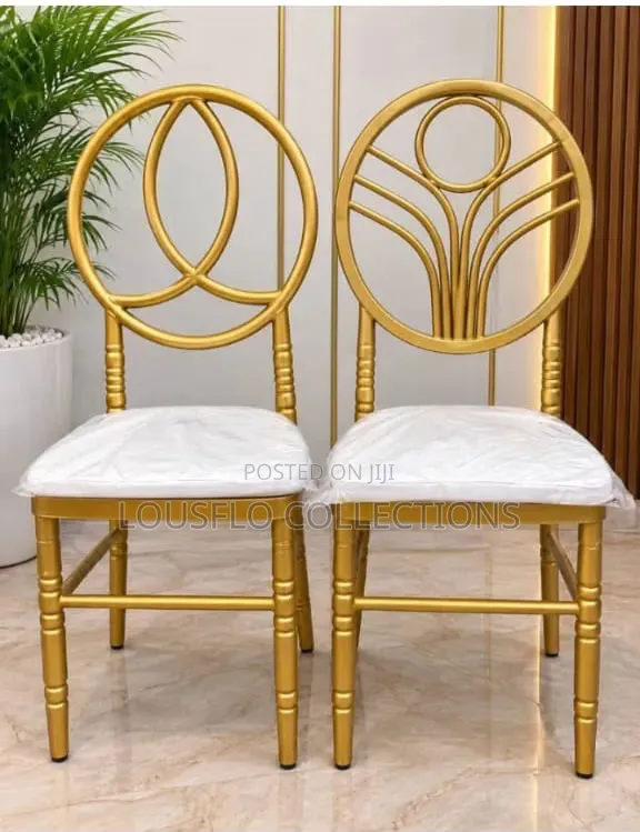 Your Quality Flowers Golden Event Chairs