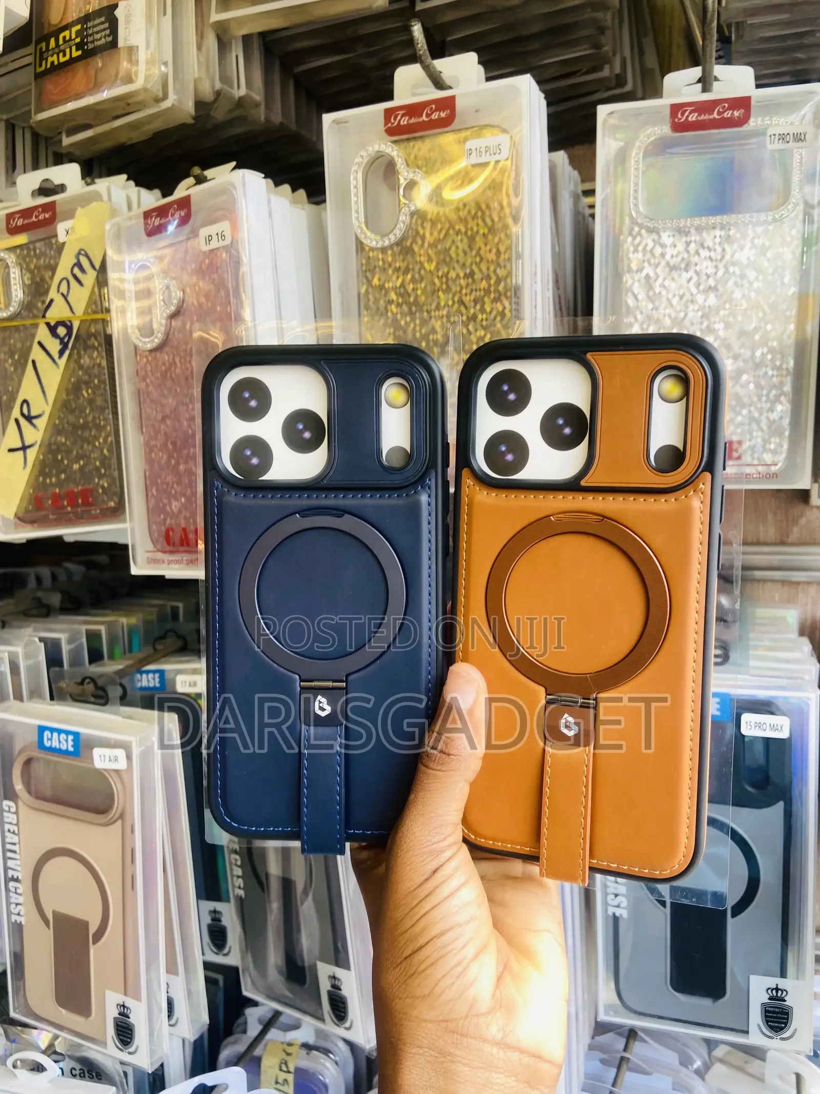 Premium Leather MagSafe Phone Case for iPhone 17Promax/18promax