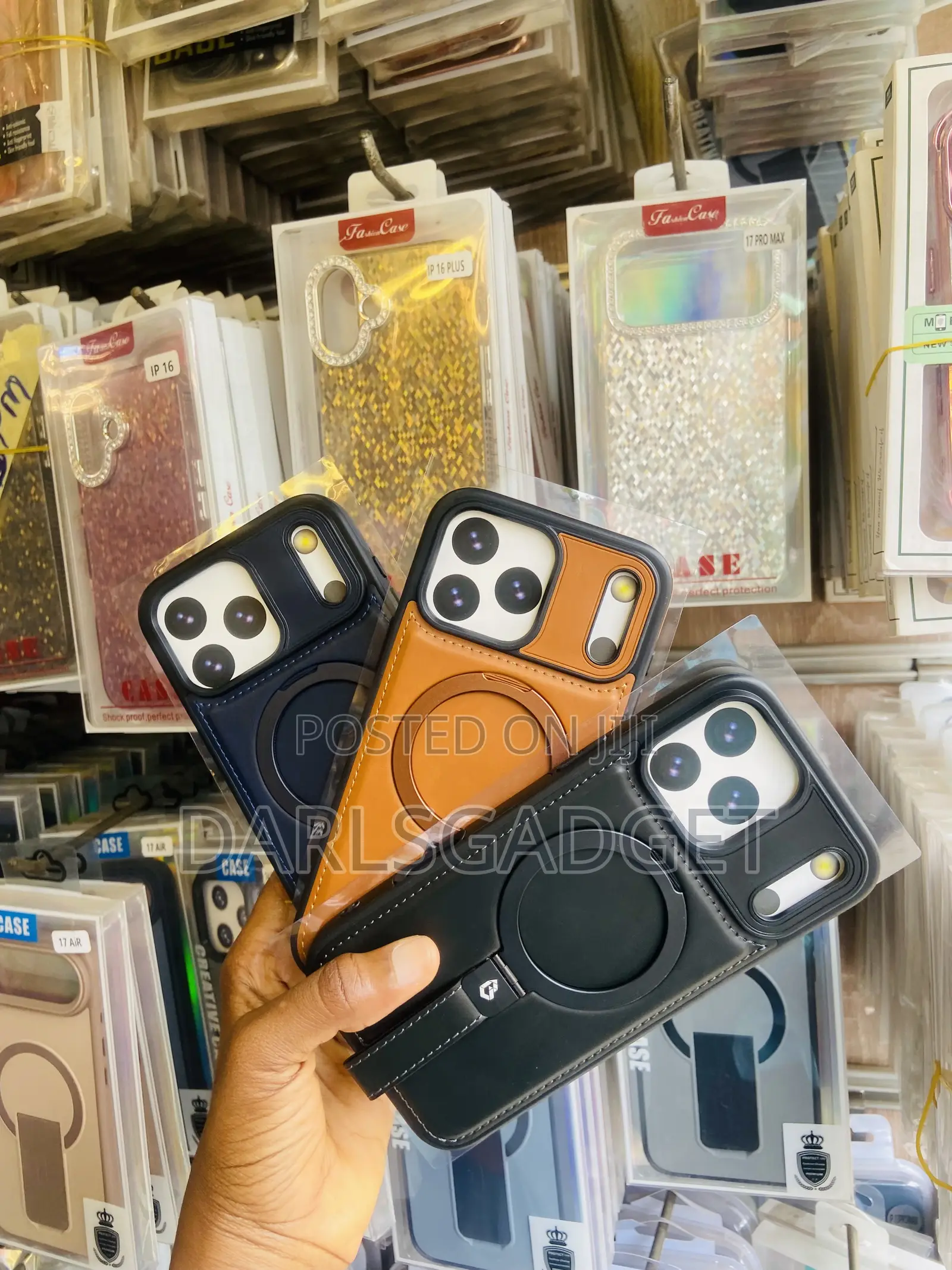 Premium Leather MagSafe Phone Case for iPhone 17Promax/18promax