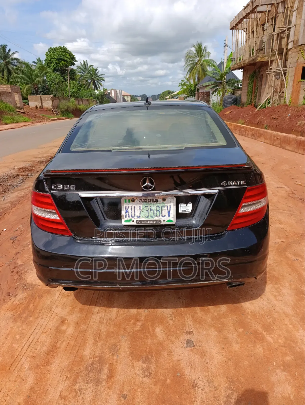 Mercedes-Benz C300 Sport 4Matic Sedan AWD (3.0L 6cyl 7A) 2012 Black