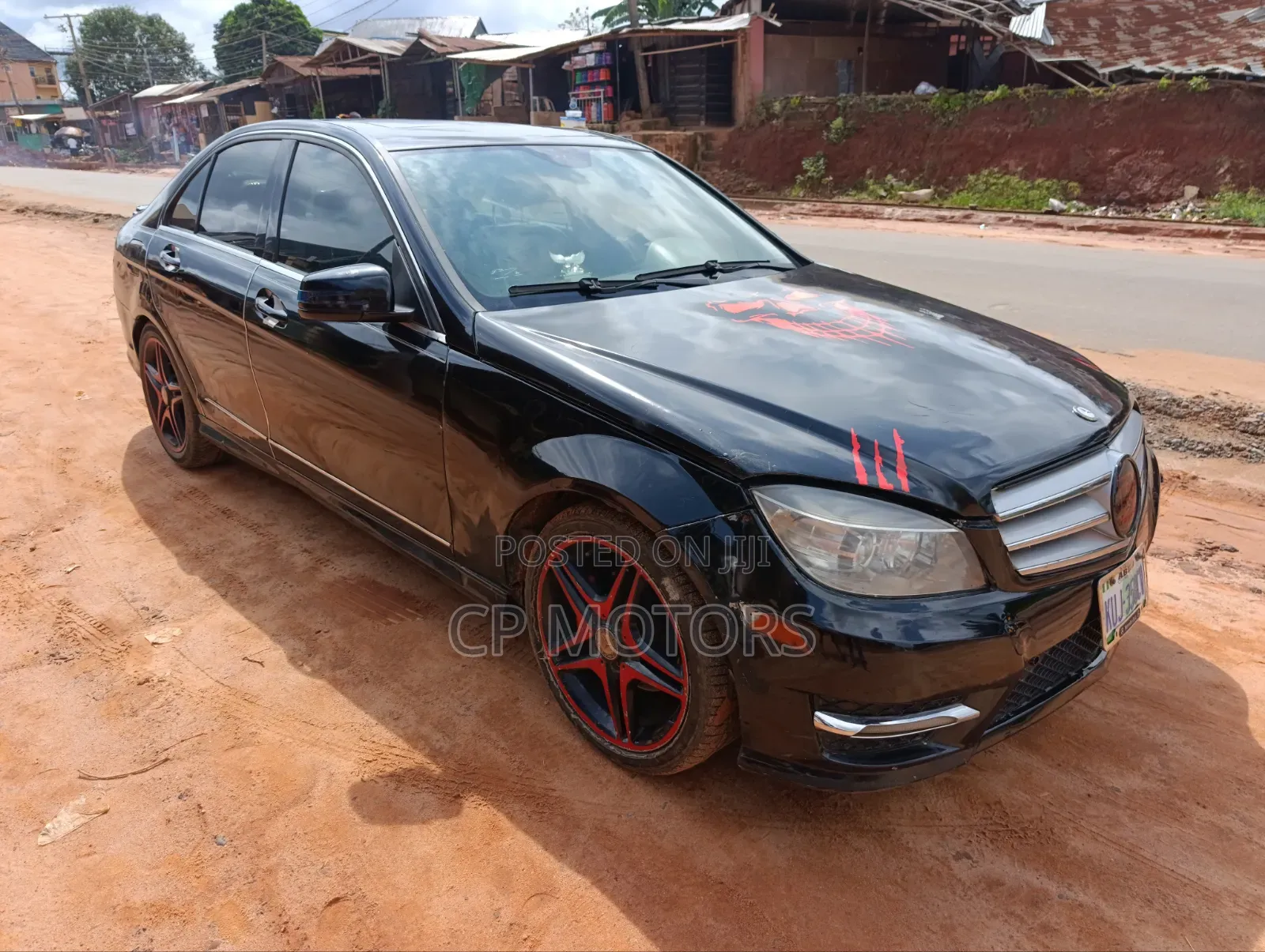 Mercedes-Benz C300 Sport 4Matic Sedan AWD (3.0L 6cyl 7A) 2012 Black