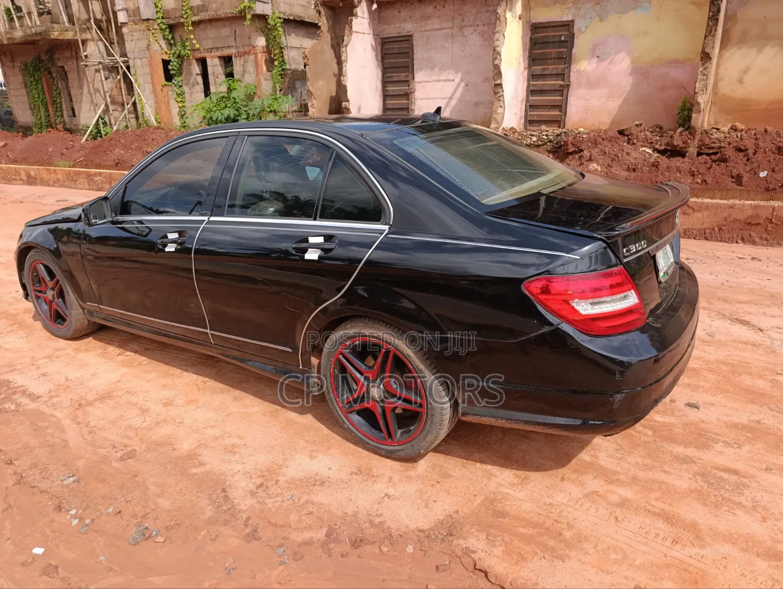 Mercedes-Benz C300 Sport 4Matic Sedan AWD (3.0L 6cyl 7A) 2012 Black