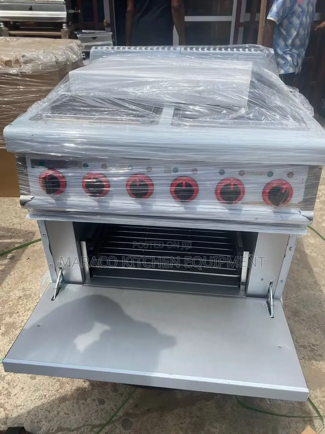6bunner Gas Cooker With Oven