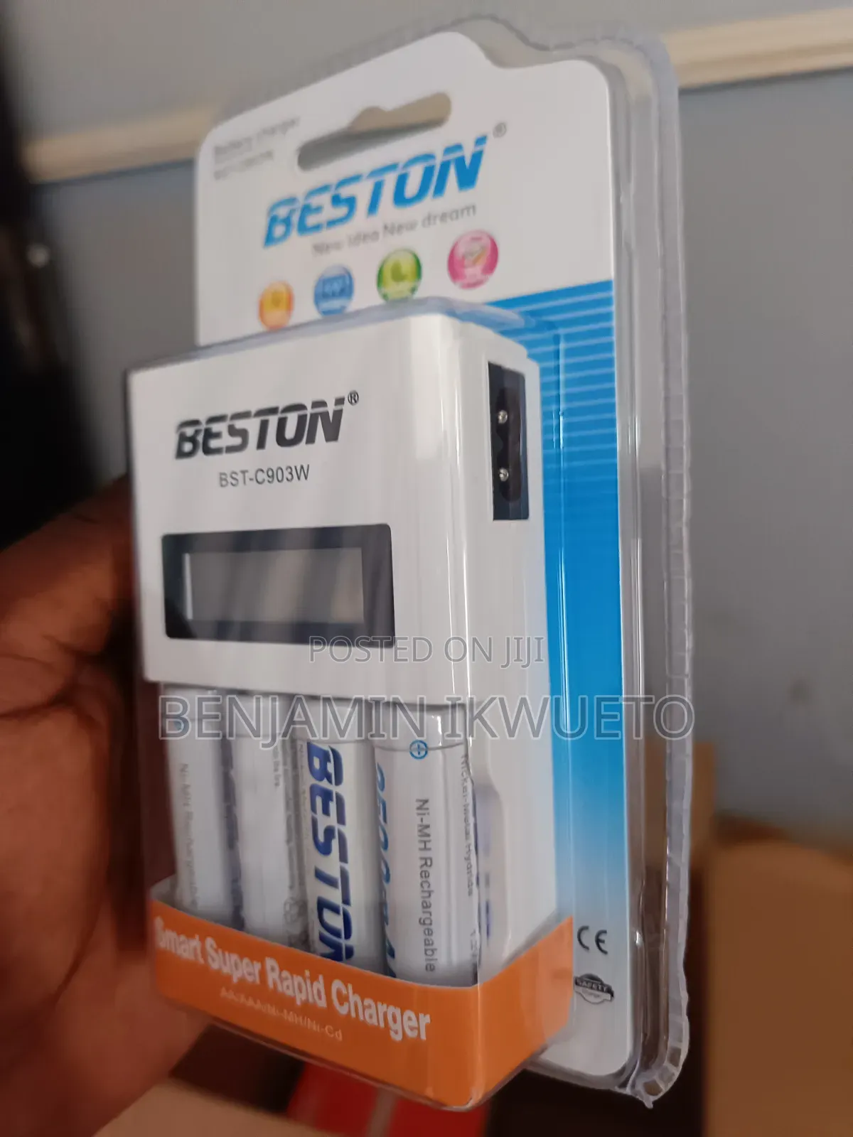 BESTON Rechargeable Battery and Charger