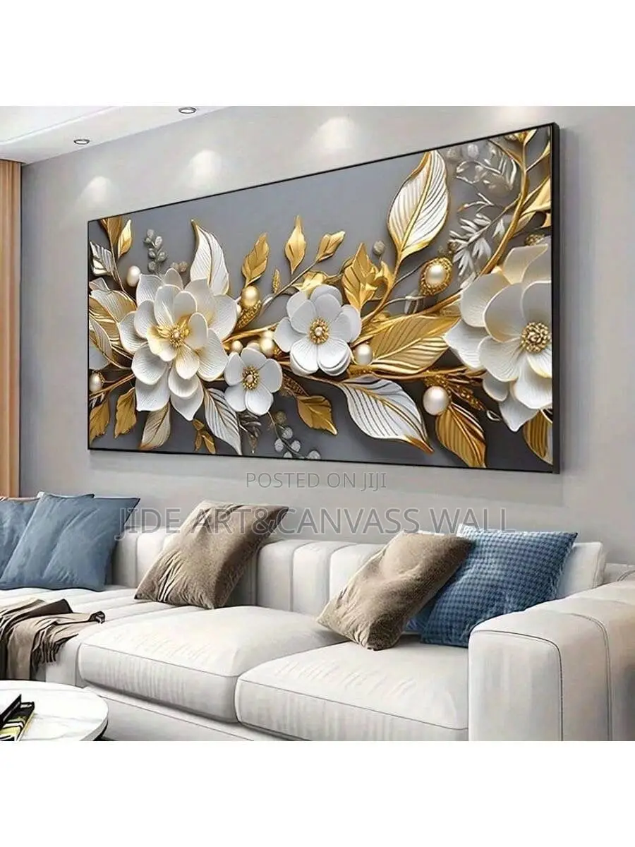 Modern Wall Art Flowers Decor
