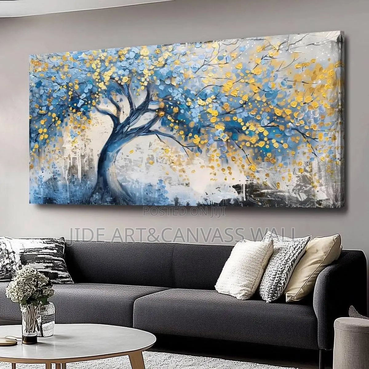 Modern Wall Art Flowers Decor