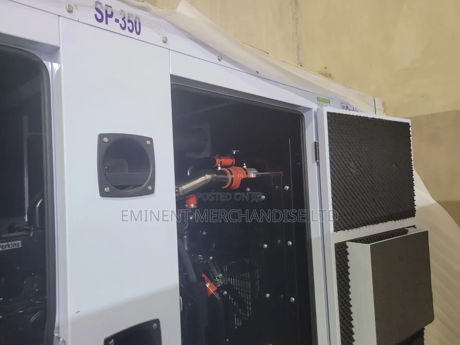 350kva Perkins Soundproof Generator for Commercial Use