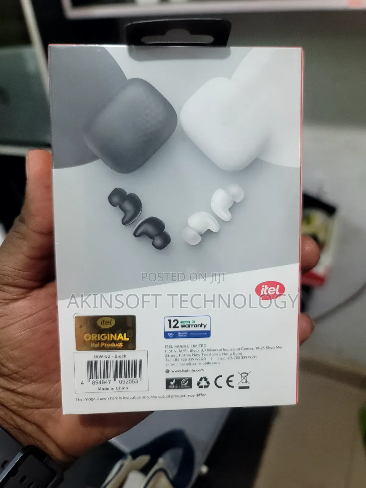 Original Itel Budsair 5e Earbuds