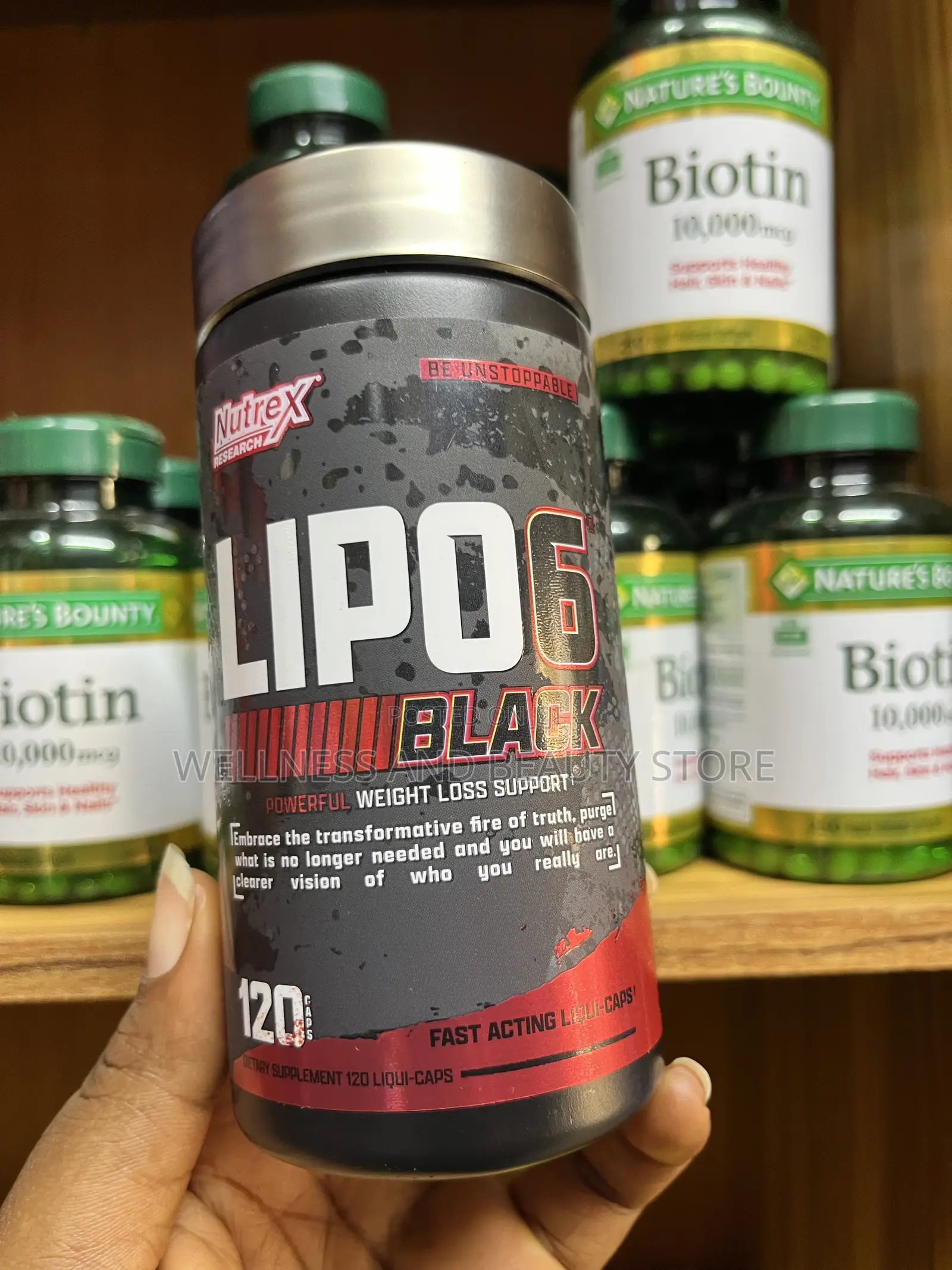 Nutrex Research Lipo-6 Black 120 Liqui-Capsule