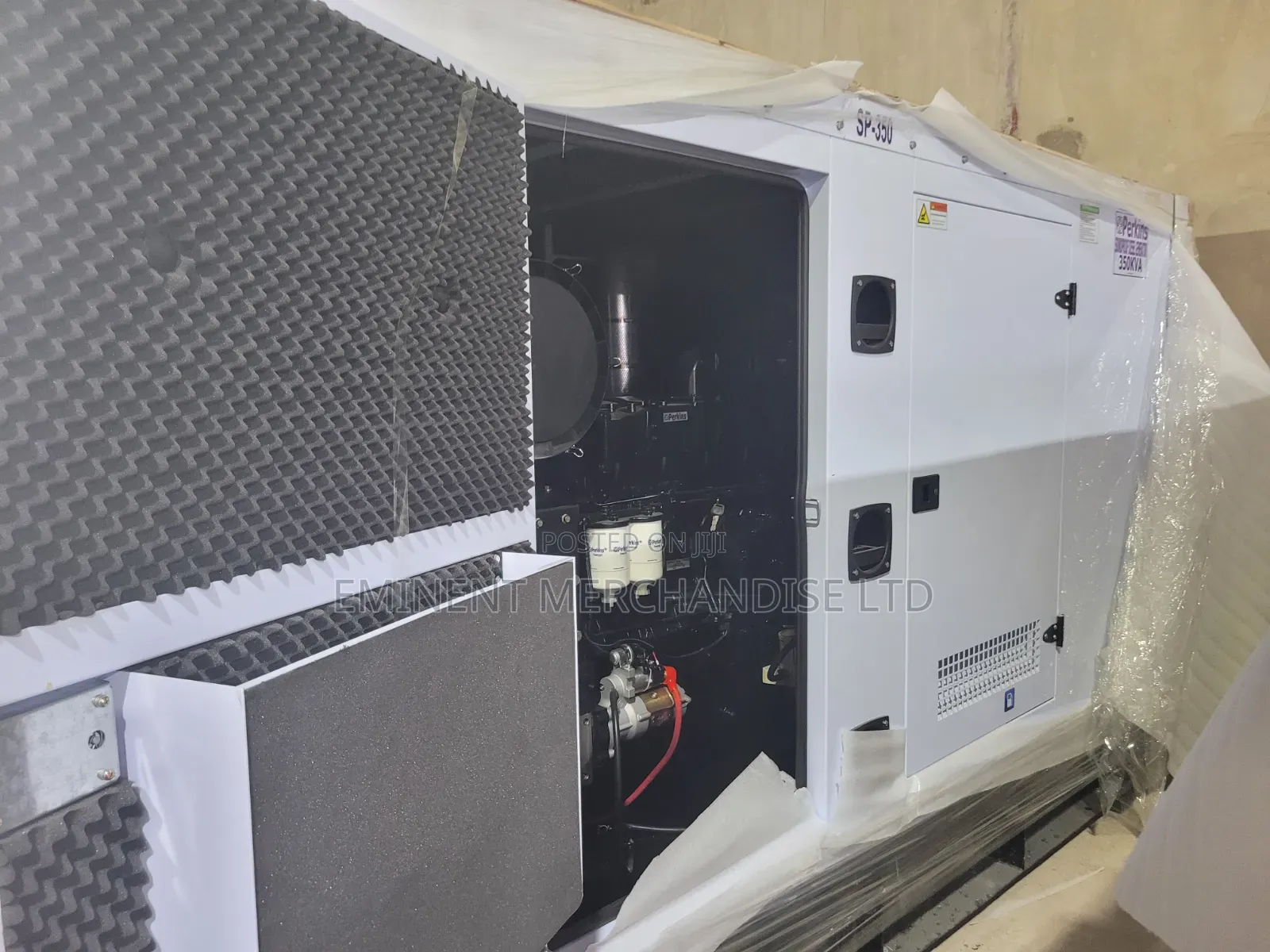 Diesel Powered 350kva Silent Lister
