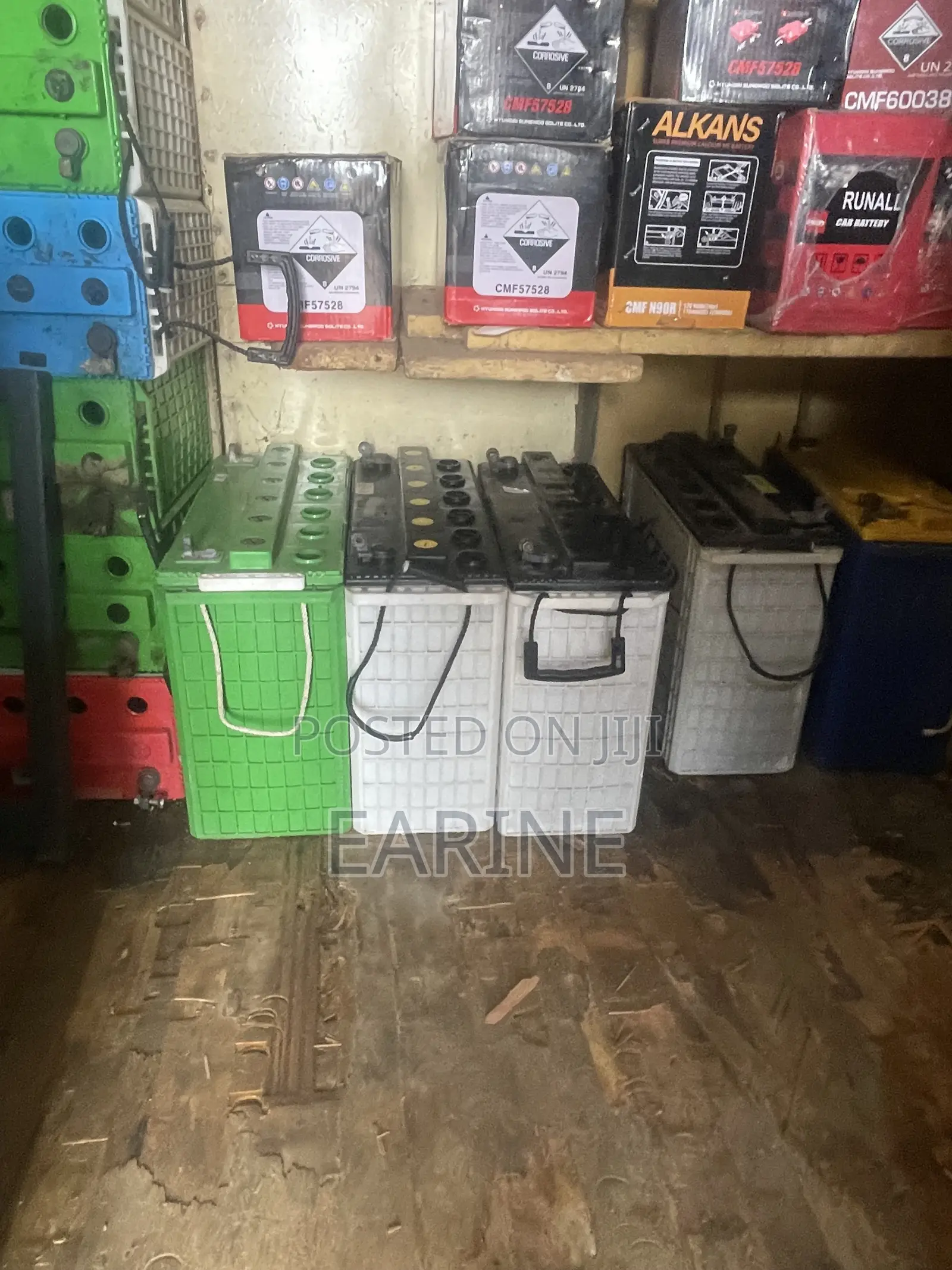 Second Hand Water Tubular Battery Available