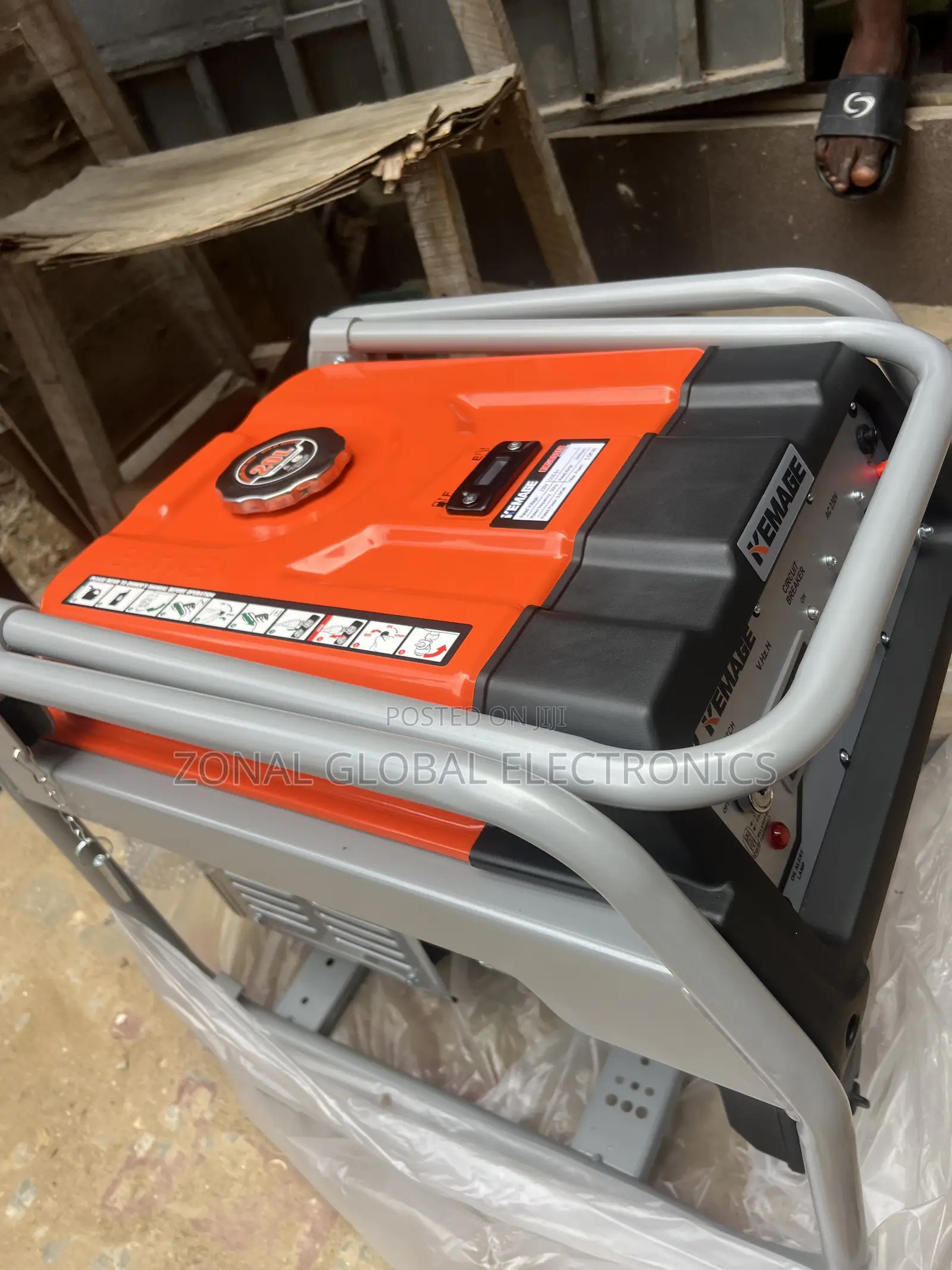 Kemage 4800 Generator 5.5KVA 100% Copper Coil