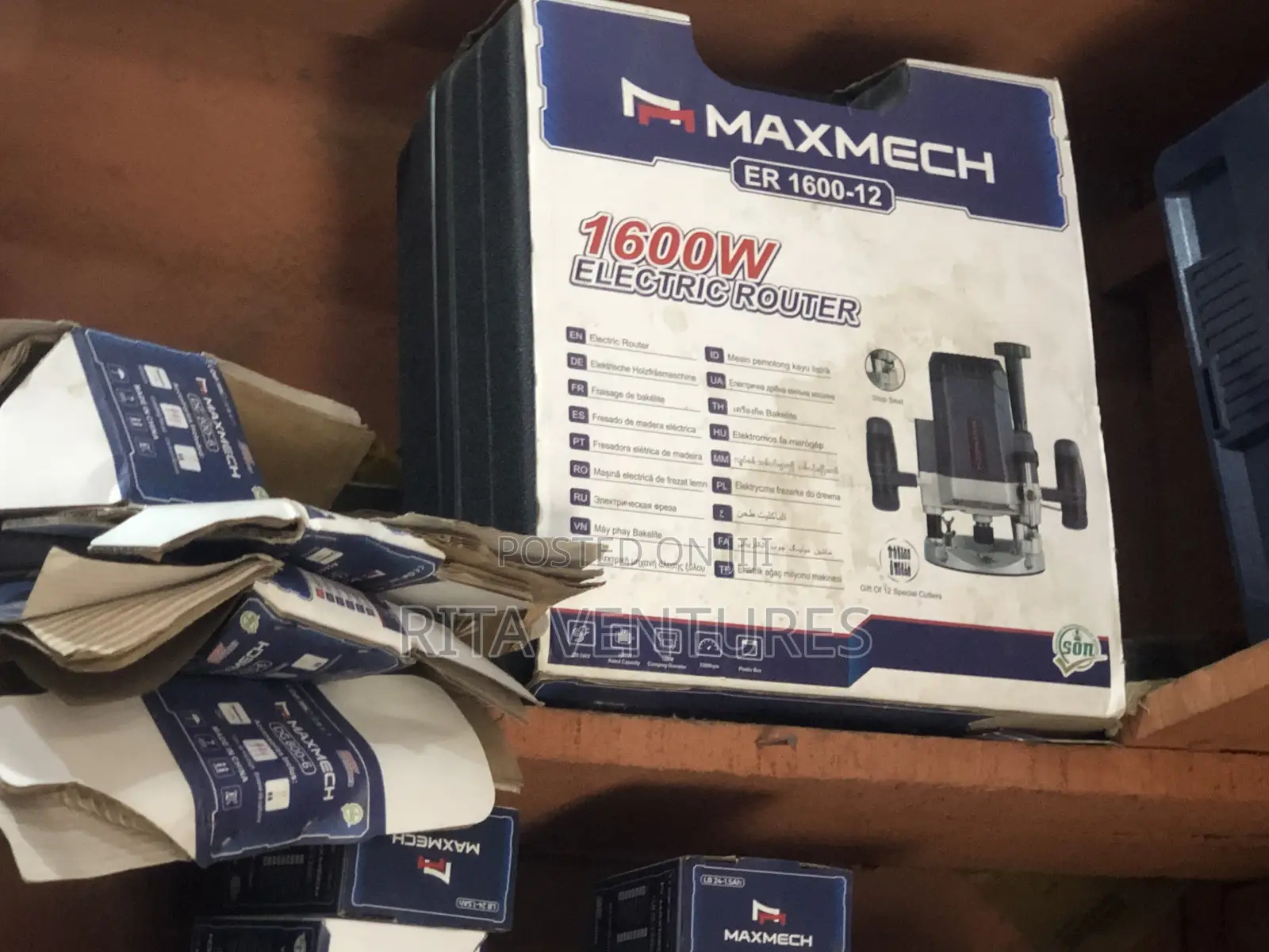 MAXMECH 1600W Electric Wood Router – ER 1600-12