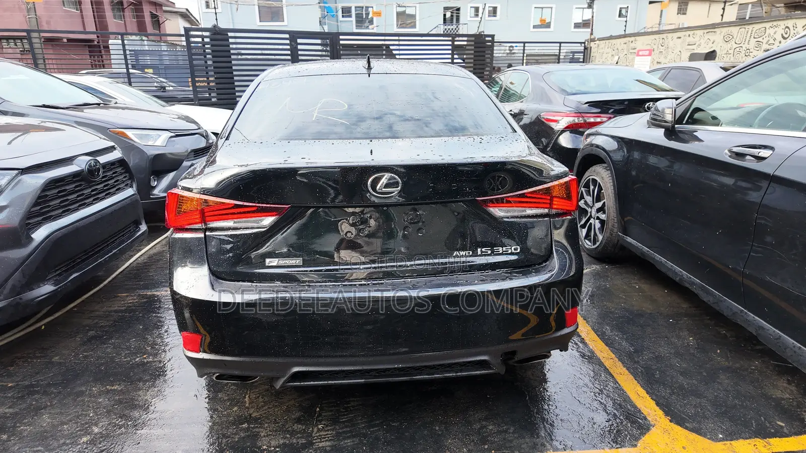 Lexus IS 350 AWD 2017 Black