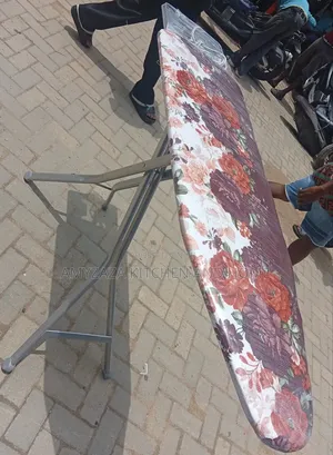 Premium Foldable Ironing Board With Padded Floral Cover