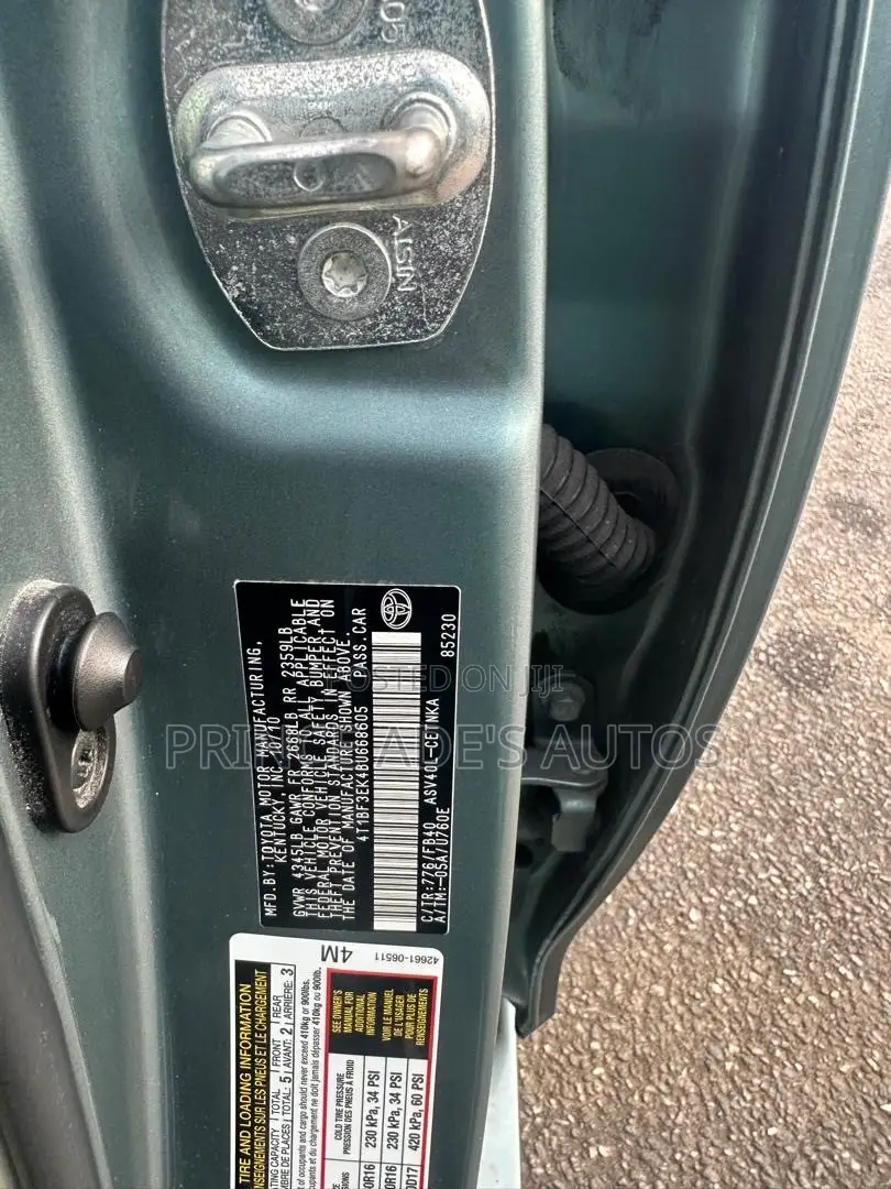 Toyota Camry 2010 Green