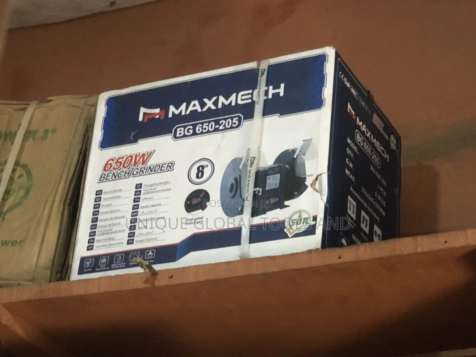 MAXMECH 650W 8” Bench Grinder – BG 650-205