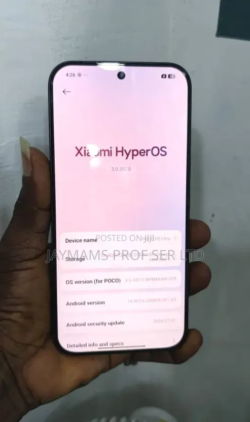 Xiaomi Poco F8 Ultra 512 GB Black