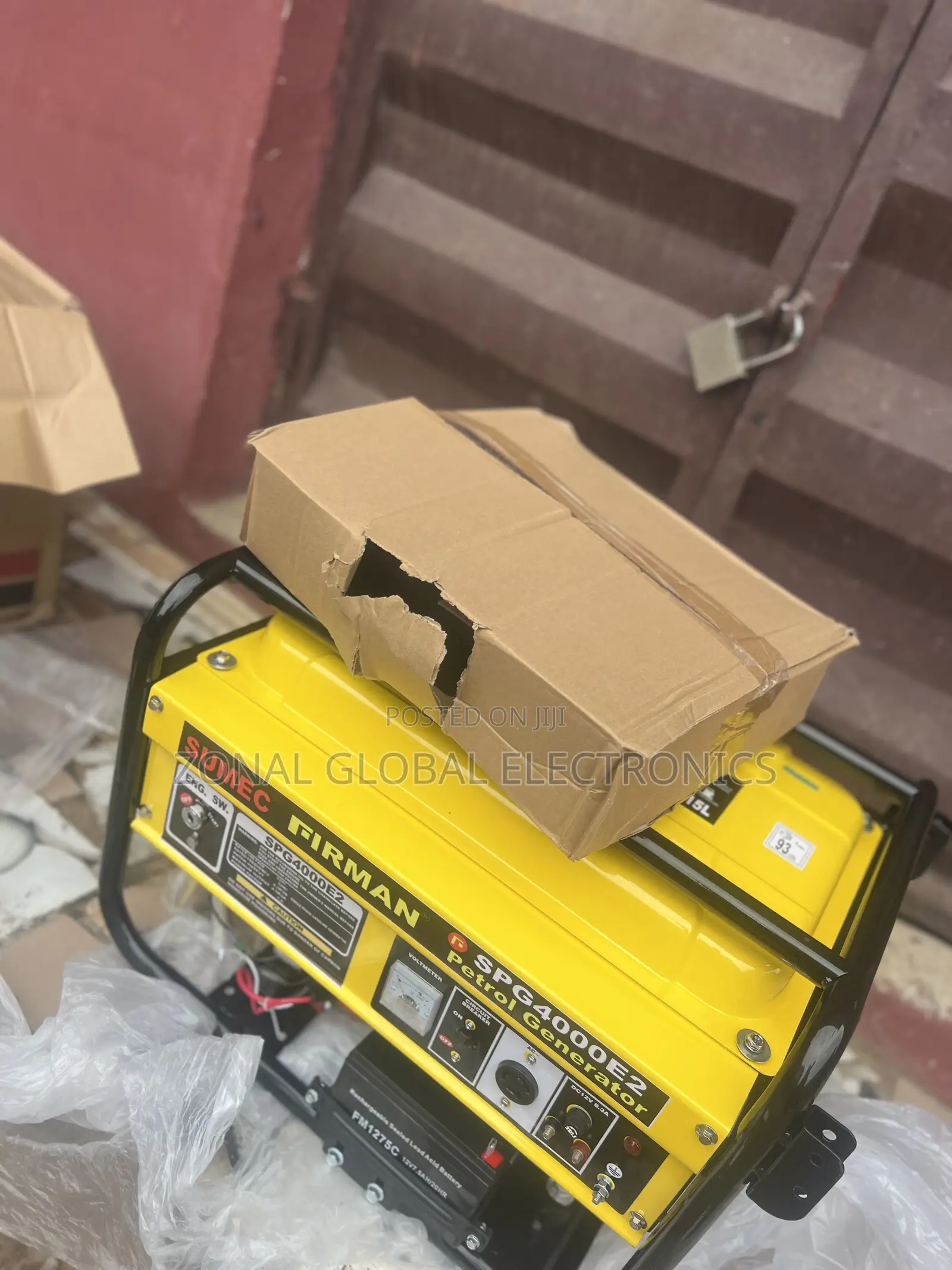 Sumec Firman SPG4000 Key Start Generator