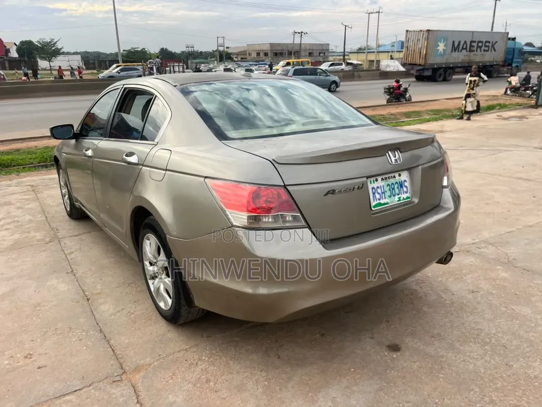 Honda Accord 2008 Gold