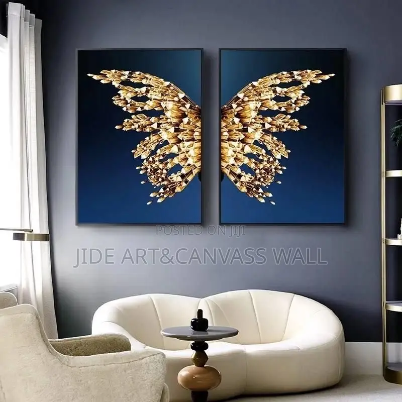 Abstract Split Wall Art Decor Home Interior Designs