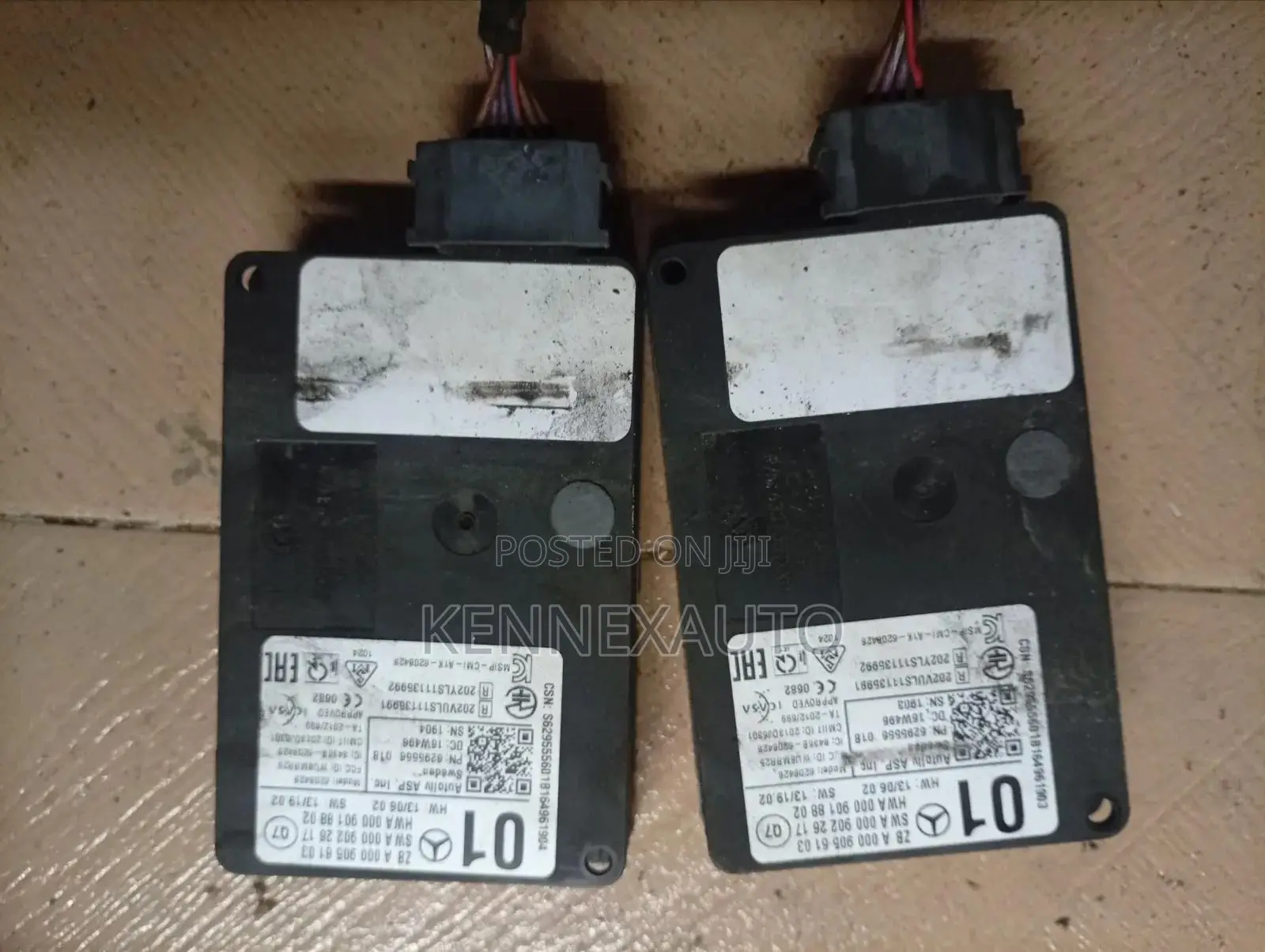 2016 - 2024 Mercedes Benz Radar Sensors