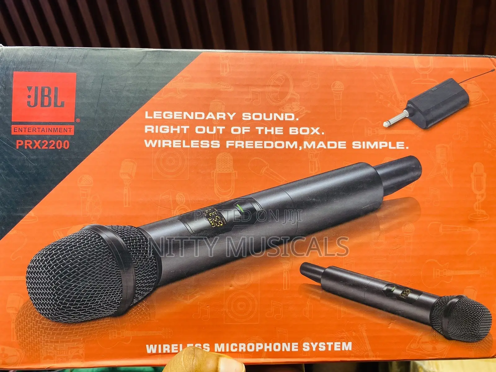 JBL PRX2200 Wireless Microphone Overhead(headset)lapel/Lavalier