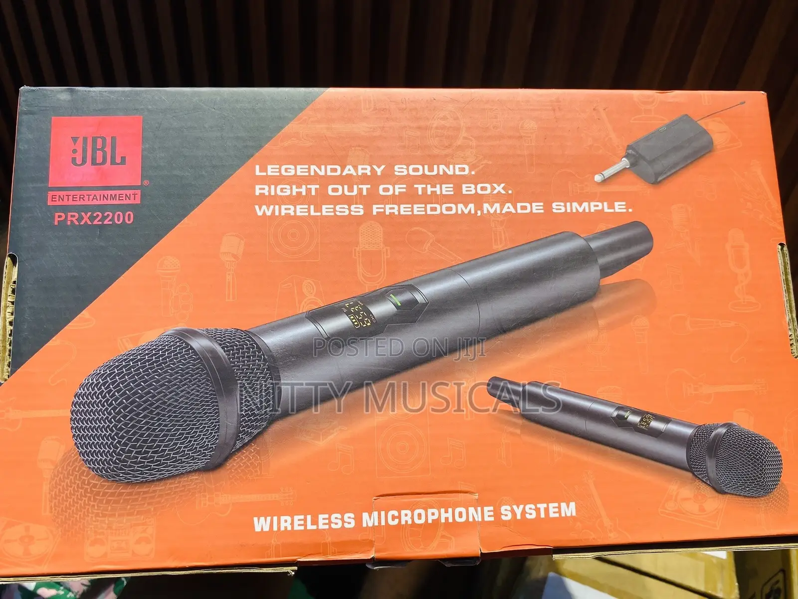 JBL PRX2200 Wireless Microphone Overhead(headset)lapel/Lavalier