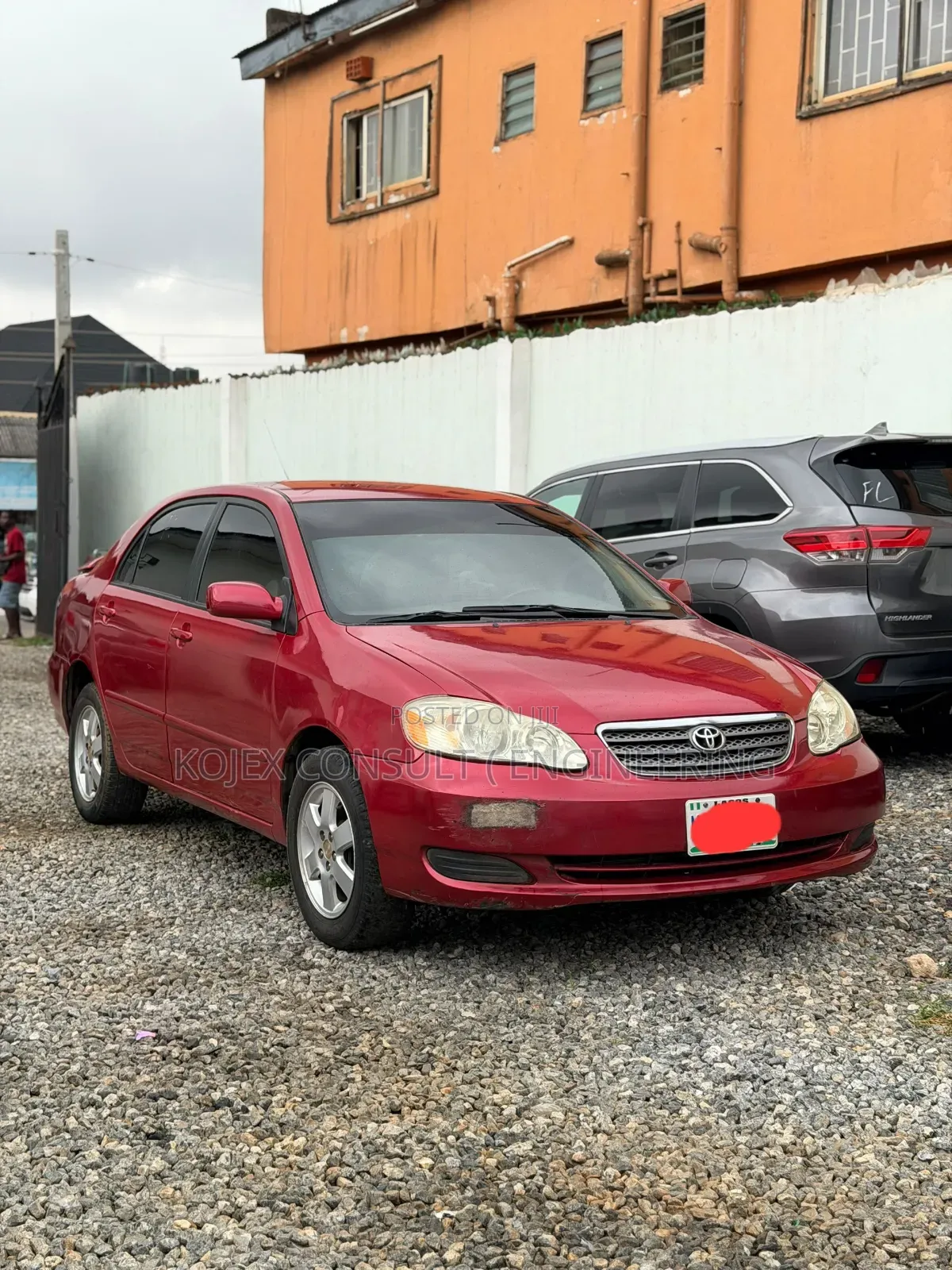 Toyota Corolla S 2006 Red