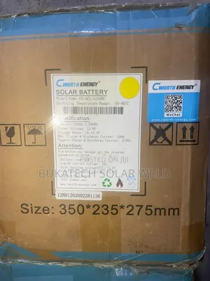 Cworth 100a 1.28kwh 12v Battery
