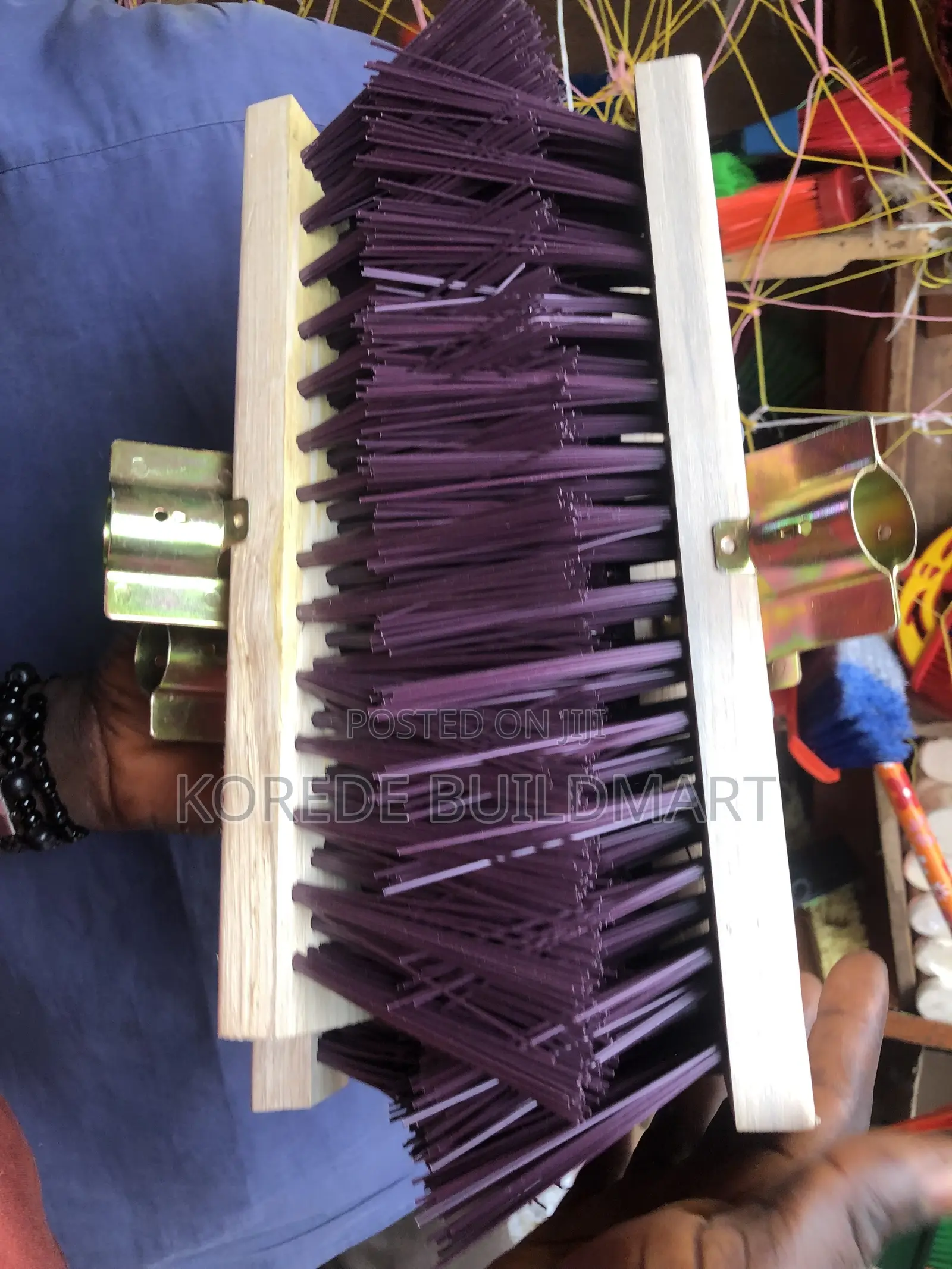 Industrial Heavy Duty Broom With Stick