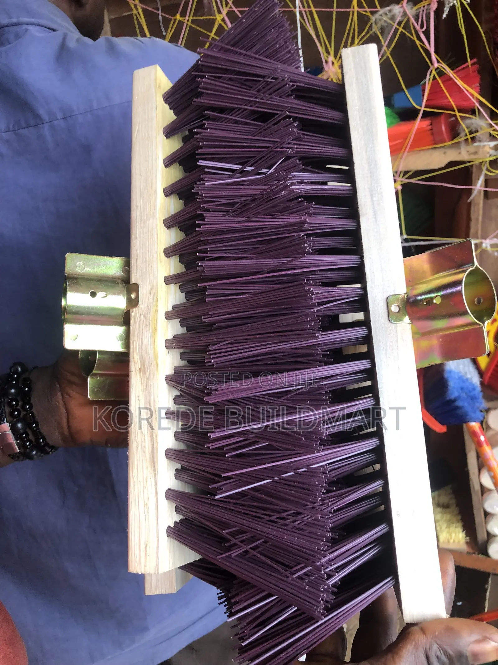 Industrial Heavy Duty Broom With Stick