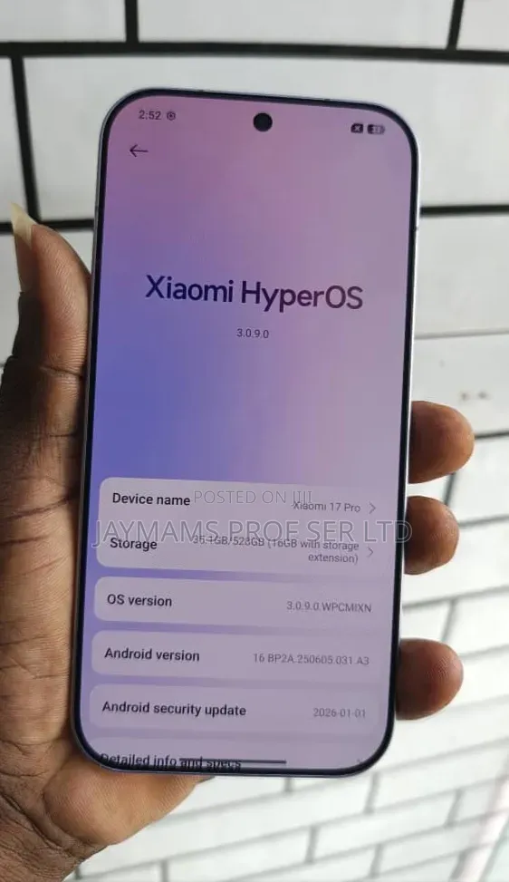 Xiaomi 17 Pro 512 GB Gray