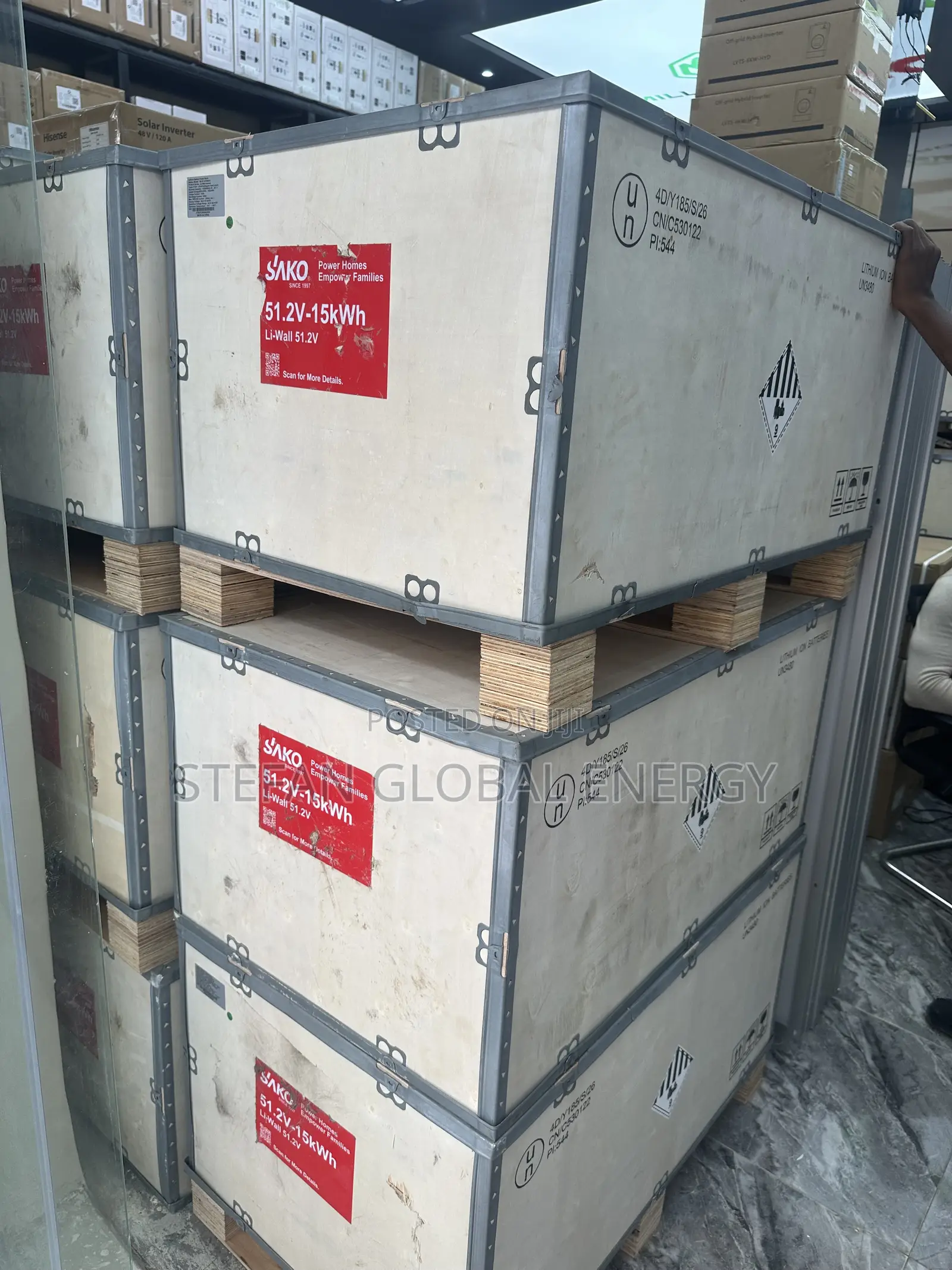 15kwh .51.2v Sako Ion Littium Battery