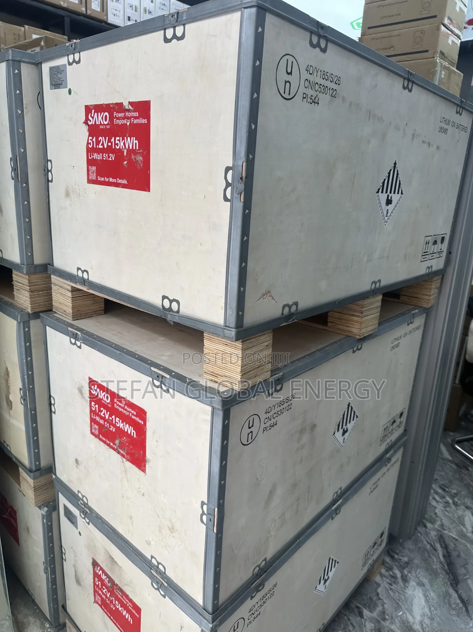 15kwh .51.2v Sako Ion Littium Battery