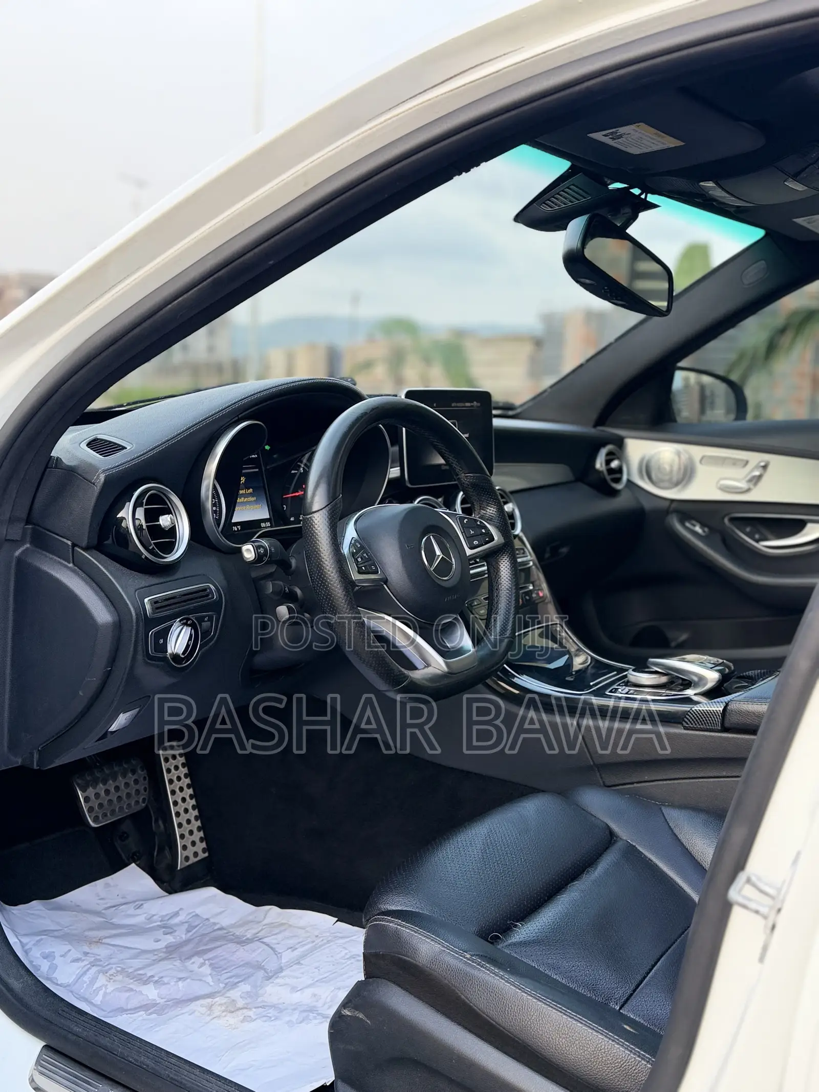 Mercedes-Benz C300 Sport 4Matic Sedan AWD (2.0L 4cyll 7A) 2016 White