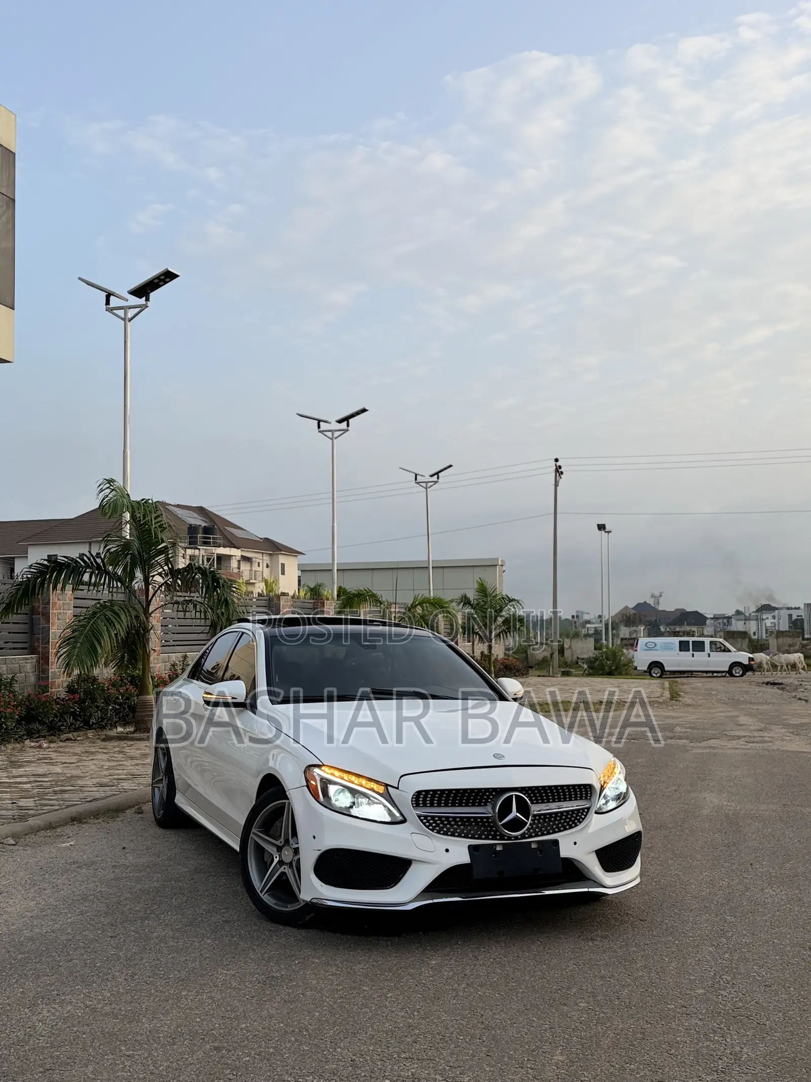 Mercedes-Benz C300 Sport 4Matic Sedan AWD (2.0L 4cyll 7A) 2016 White