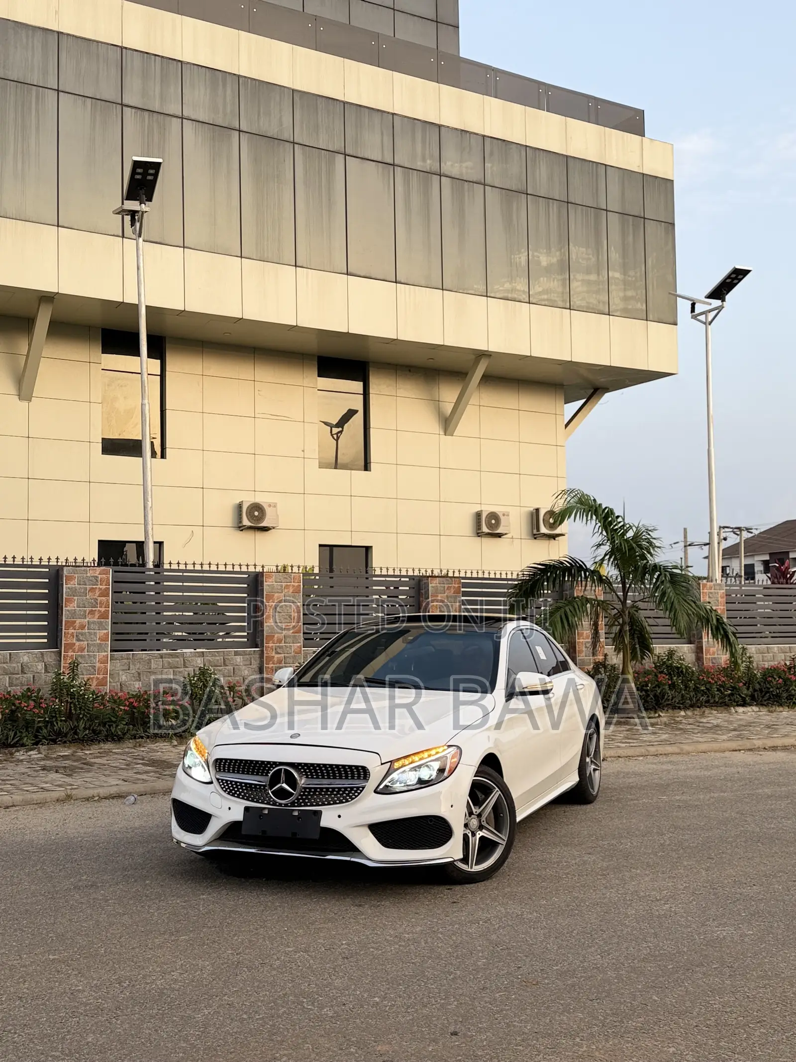 Mercedes-Benz C300 Sport 4Matic Sedan AWD (2.0L 4cyll 7A) 2016 White