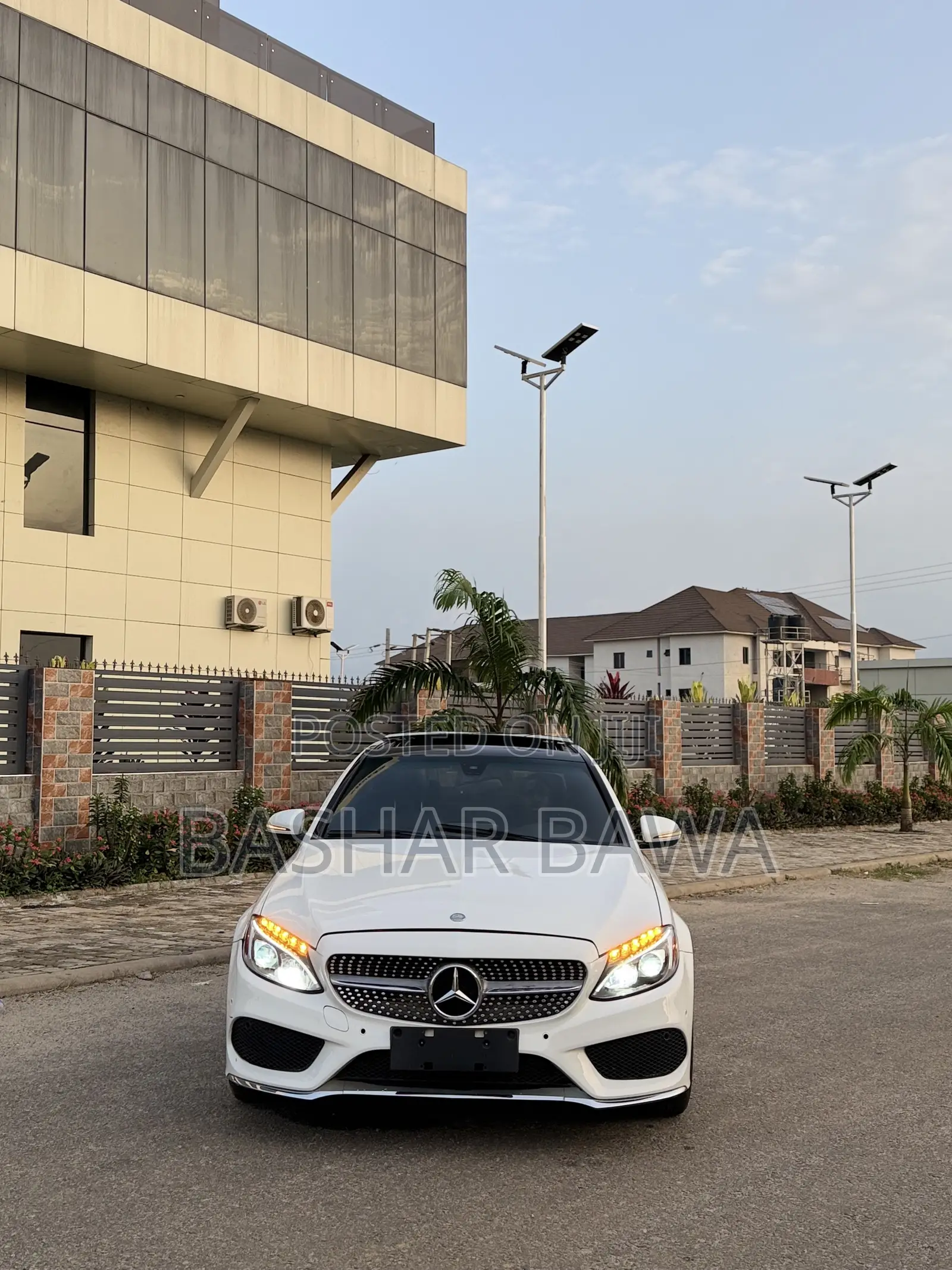 Mercedes-Benz C300 Sport 4Matic Sedan AWD (2.0L 4cyll 7A) 2016 White